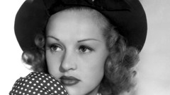 Black and white Betty Grable