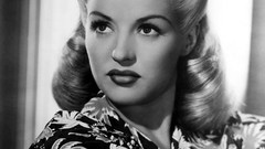 Black and white Betty Grable