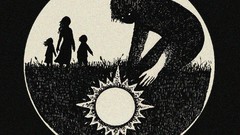 Black and white black background drawings artwork Andy Paciorek