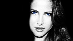 Black and white blue