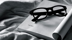 Black and white Books glasses Arabic reading ray ban