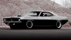 Black and white cars plymouth classic cars muscle cars virtual 