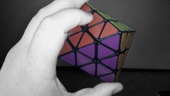 Black and white cubes