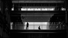 Black and white France monochrome passage urban cityscapes 