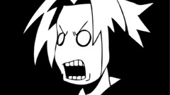 Black and white haruno