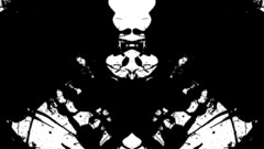 Black and white Rorschach