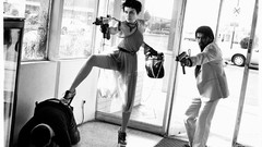 Black and white Sharon Stone