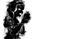 Black and white silhouettes