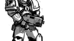 Black and white Space