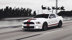 Black and white Sports Car cars Ford Ford mustang Supercars 