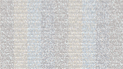 Black and white text