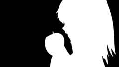 Black and white touhou