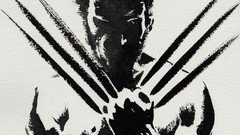 Black and white wolverine minimalistic the wolverine