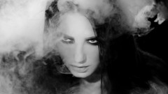 Black and white woman Actress brunettes models Russians Alina 