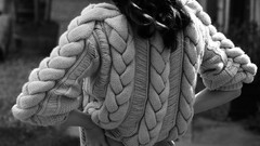 Black and white woman Bambi Celebrity models photo shoot Bambi 