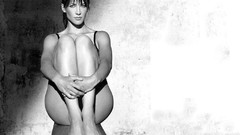 Black and white woman French Celebrity Actress brunettes 