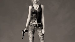 Black and white woman game aya brea Parasite Eve video games