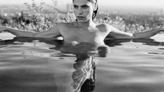 Black and white woman Lake Bell