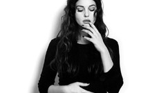 Black and white woman Monica Bellucci Actress brunettes models 
