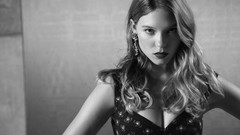 Black and white woman monochrome Actress lipstick blondes 