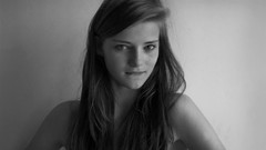 Black and white woman teen Sara Dirks