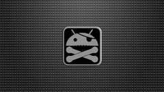 Black android Droid Superuser