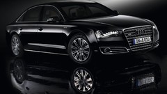 Black Audi cars security audi a8