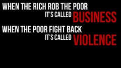 Black background Business passage poor Quotes Hypocrisy