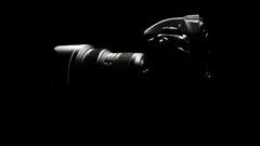 black background camera Technology dark Simple Background Nikon