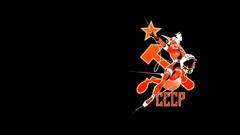 Black background communism black