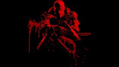 Black background digital art video games Crysis Warhead