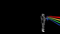 Black background lines colors spray paint minimalistic paint 