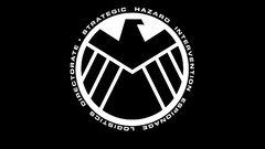 Black background marvel logos S.H.I.E.L.D. The Avengers (movie)