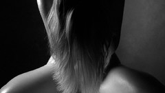 Black background nude Isabella Wirth