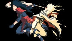 Black background uzumaki naruto naruto shippuden uchiha madara 