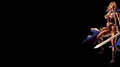 Black background Valkyrie Swords drawings marvel comics female 