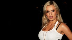 Black background woman Dorota