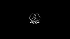 Black black background AKG Acoustics