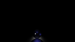 Black blue Life lonely pixel