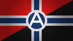 Black blue red white Norway Flags communism politics grunge 