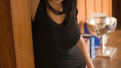 Black blue woman ass chest Swans brunettes light blue models 