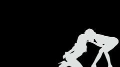 Black bondage silhouettes lesbians