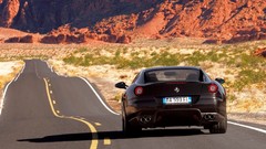 Black cars 2006 Ferrari 599 Ferrari 599 GTB Fiorano