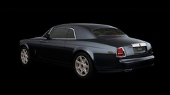 Black cars back view