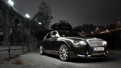 Black cars Bentley Continental Flying Spur