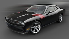 Black cars Dodge Challenger R/T