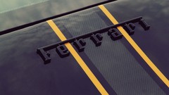 Black cars Ferrari exotic Ferrari Emblem