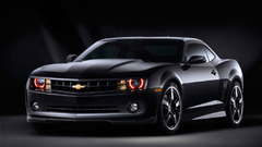 Black cars front chevrolet