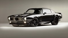 Black cars garage sports cars 1970 muscle cars pontiac firebird 