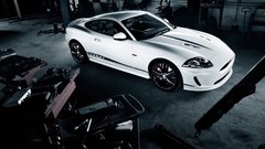 Black cars jaguar vehicles sports cars Jaguar XKR Jaguar XKR 